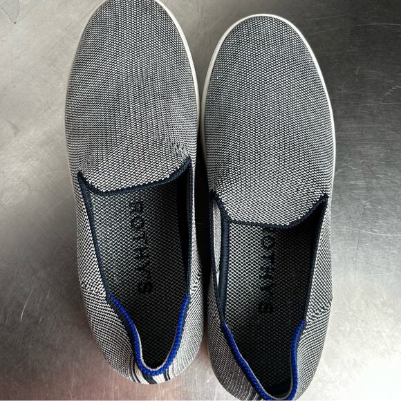 Rothy’s Gray The Original Slip On Sneaker Shoe Size 7.5 - Picture 5 of 11